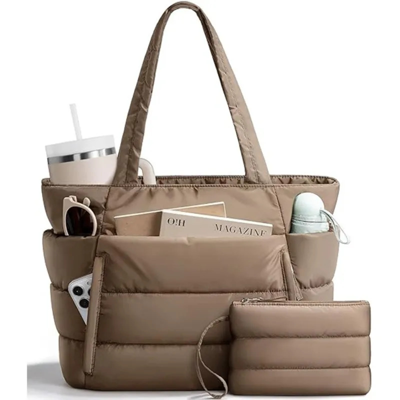 Large Capacity Padded Handbag  - Shoulder Bag Structured avis et prix