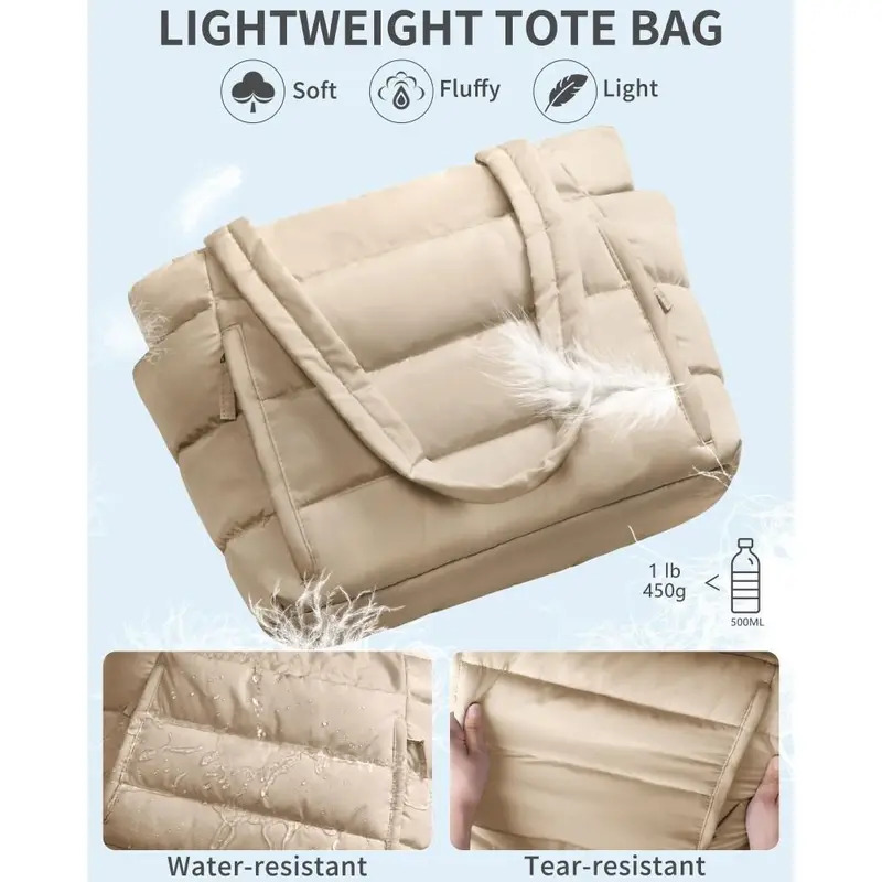 Large Capacity Padded Handbag  - Shoulder Bag Structured avis et prix