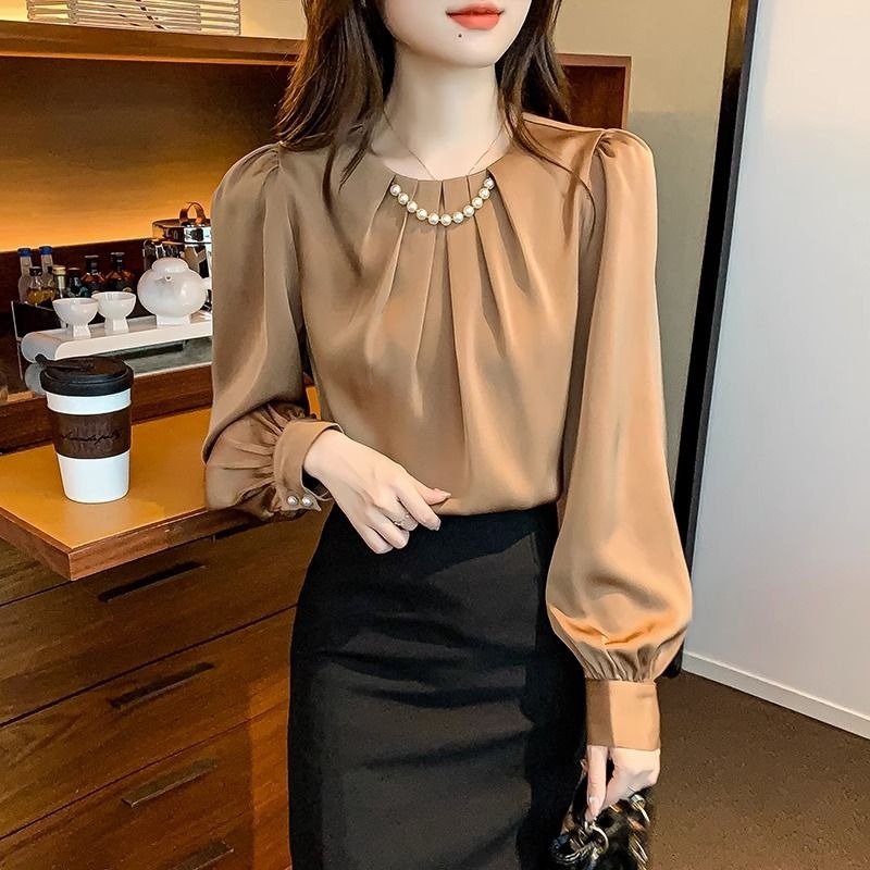 Office Outfits Round Neck Fema - Women Formal Wear Winter avis et prix
