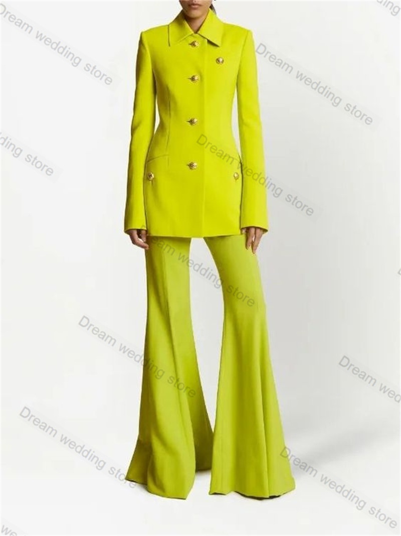 Cotton Women Suits Pants Set F - Women Formal Wear Tailor avis et prix