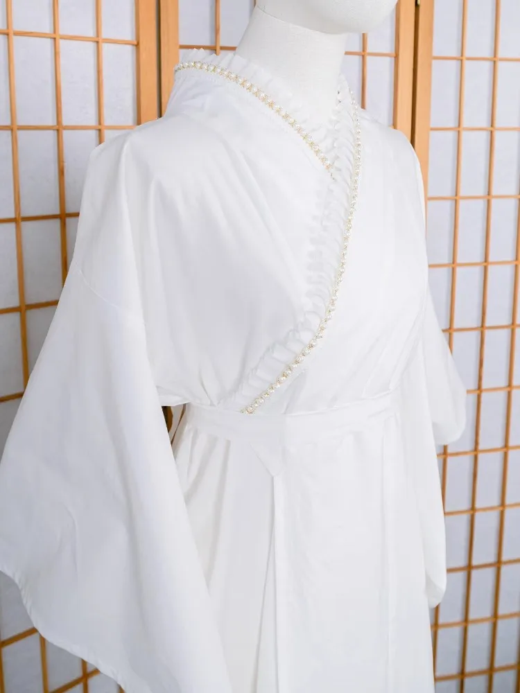 Lace-Trimmed Kimono Undergarme - Women'S Formal Traditional Wear avis et prix