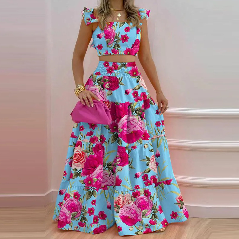 Skirt Y2k Two Piece Set Womans - Women Formal Wear For Summer avis et prix