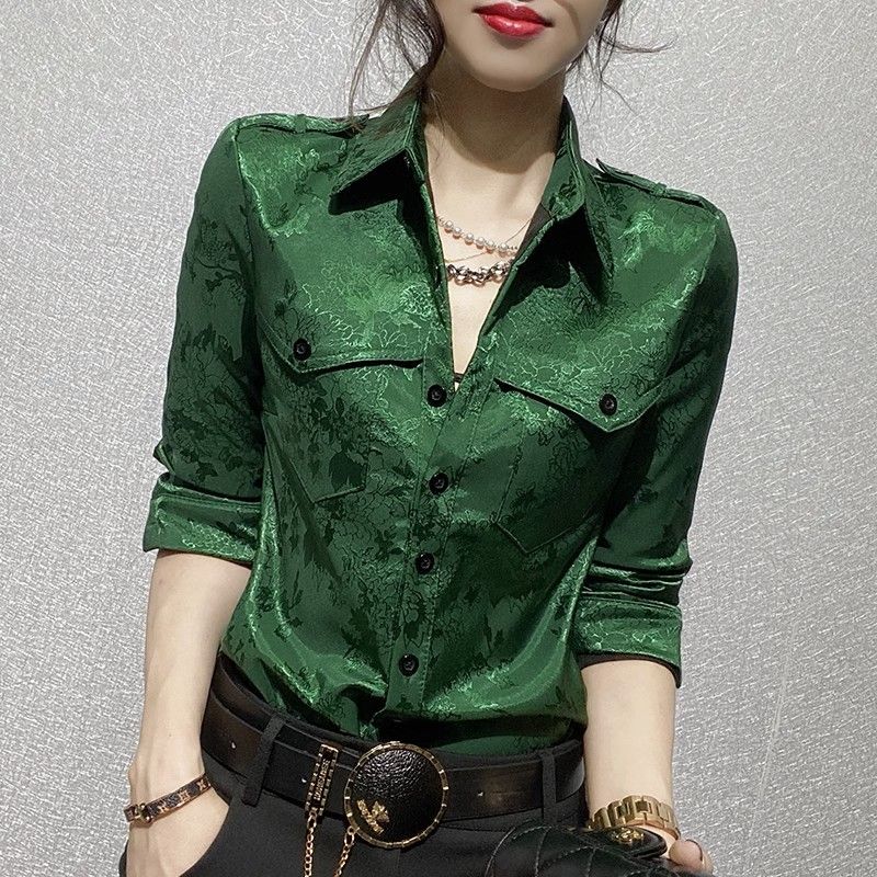Female Tops Spring and Autumn  - Women'S Office Formal Wear For Ladies avis et prix