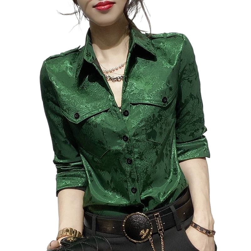Female Tops Spring and Autumn  - Women'S Office Formal Wear For Ladies avis et prix