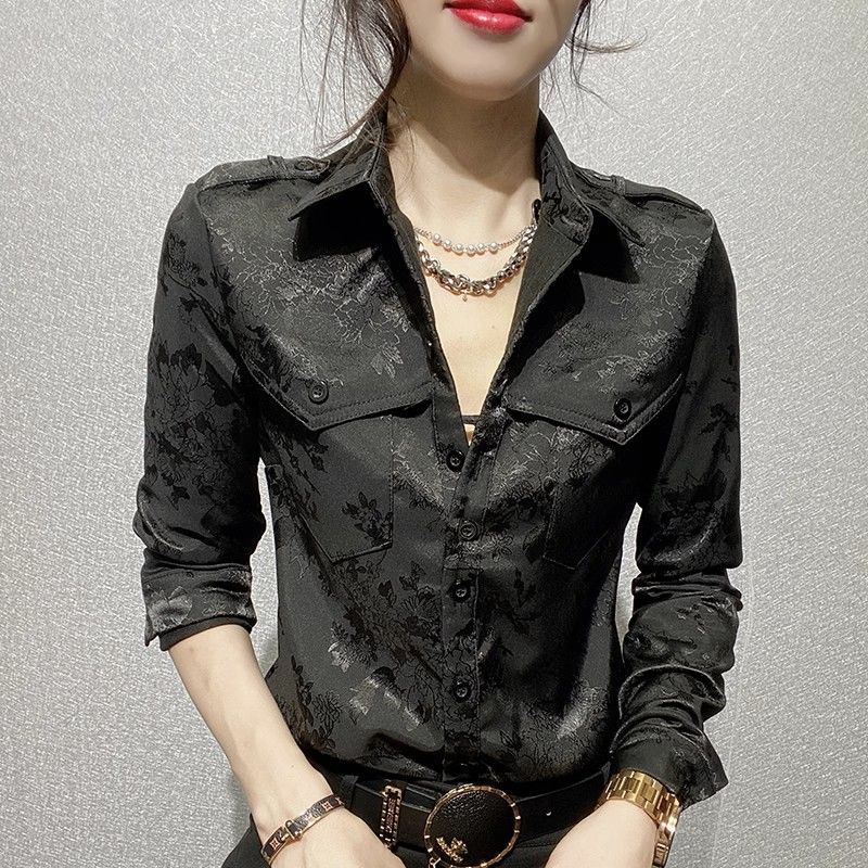 Female Tops Spring and Autumn  - Women'S Office Formal Wear For Ladies avis et prix
