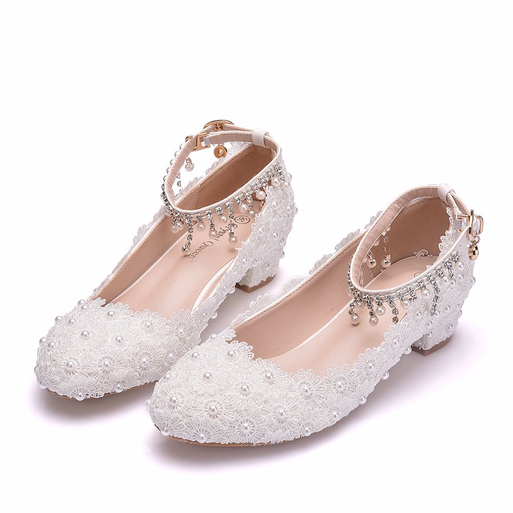Women's Closed Toe Low Chunky  - Women'S Formal Wear For Wedding avis et prix