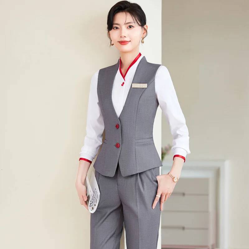 Plus Size 5XL Formal Pantsuits - Women'S Office Formal Wear For Ladies avis et prix