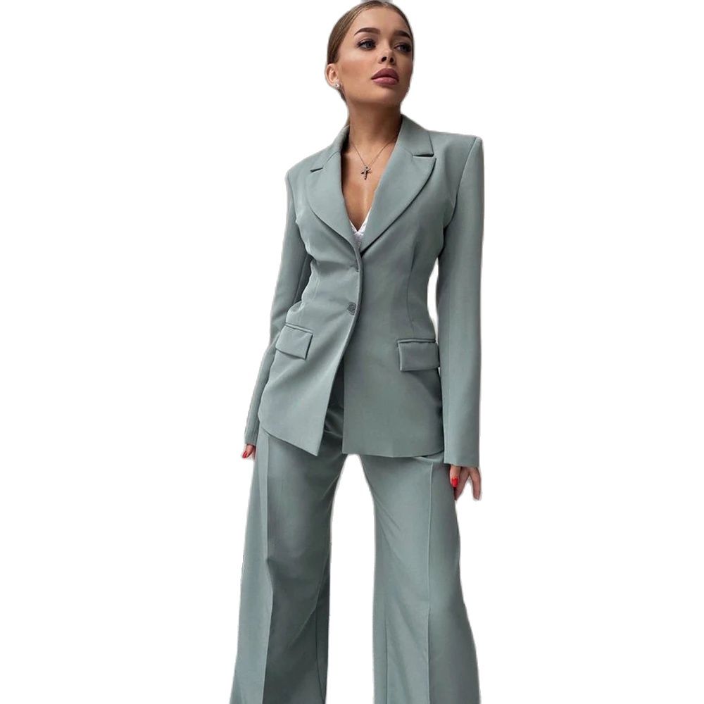 2024 Elegant Women Suit Two Pi - Women'S Office Formal Wear For Ladies avis et prix