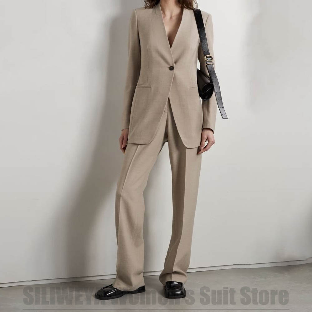 Women's Suit Fashion V Neck Si - Women Formal Wear Tailor avis et prix