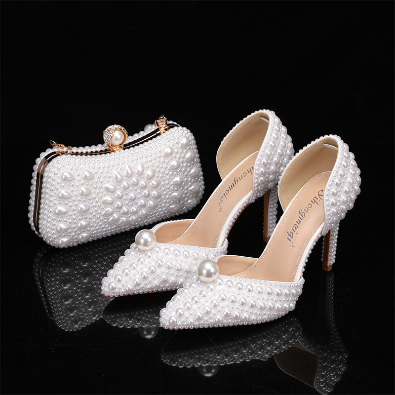 Bag and Shoe Set for Women Pea - Women'S Formal Wear For Wedding avis et prix