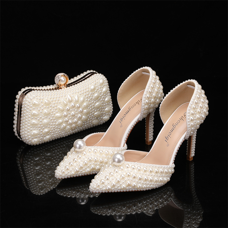 Bag and Shoe Set for Women Pea - Women'S Formal Wear For Wedding avis et prix