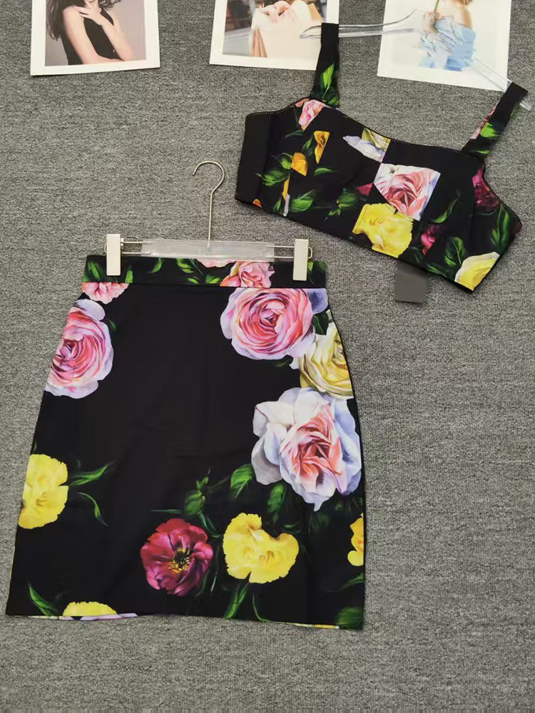 Retro flower print long-sleeve - Women Formal Wear For Summer avis et prix