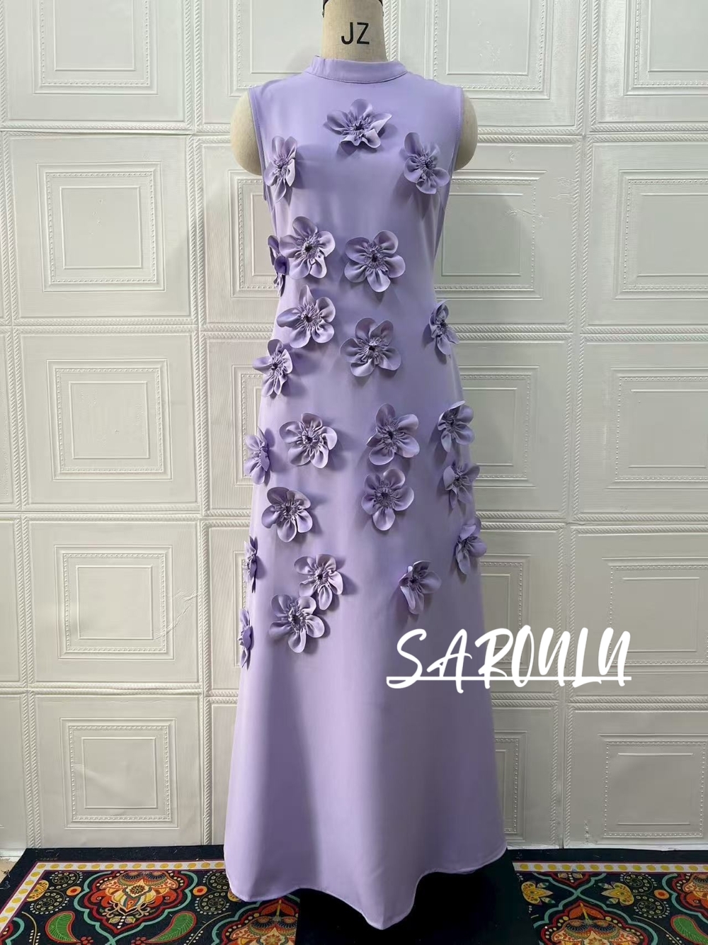 Graceful 3D Floral Evening Dre - Vintage Women'S Formal Wear avis et prix