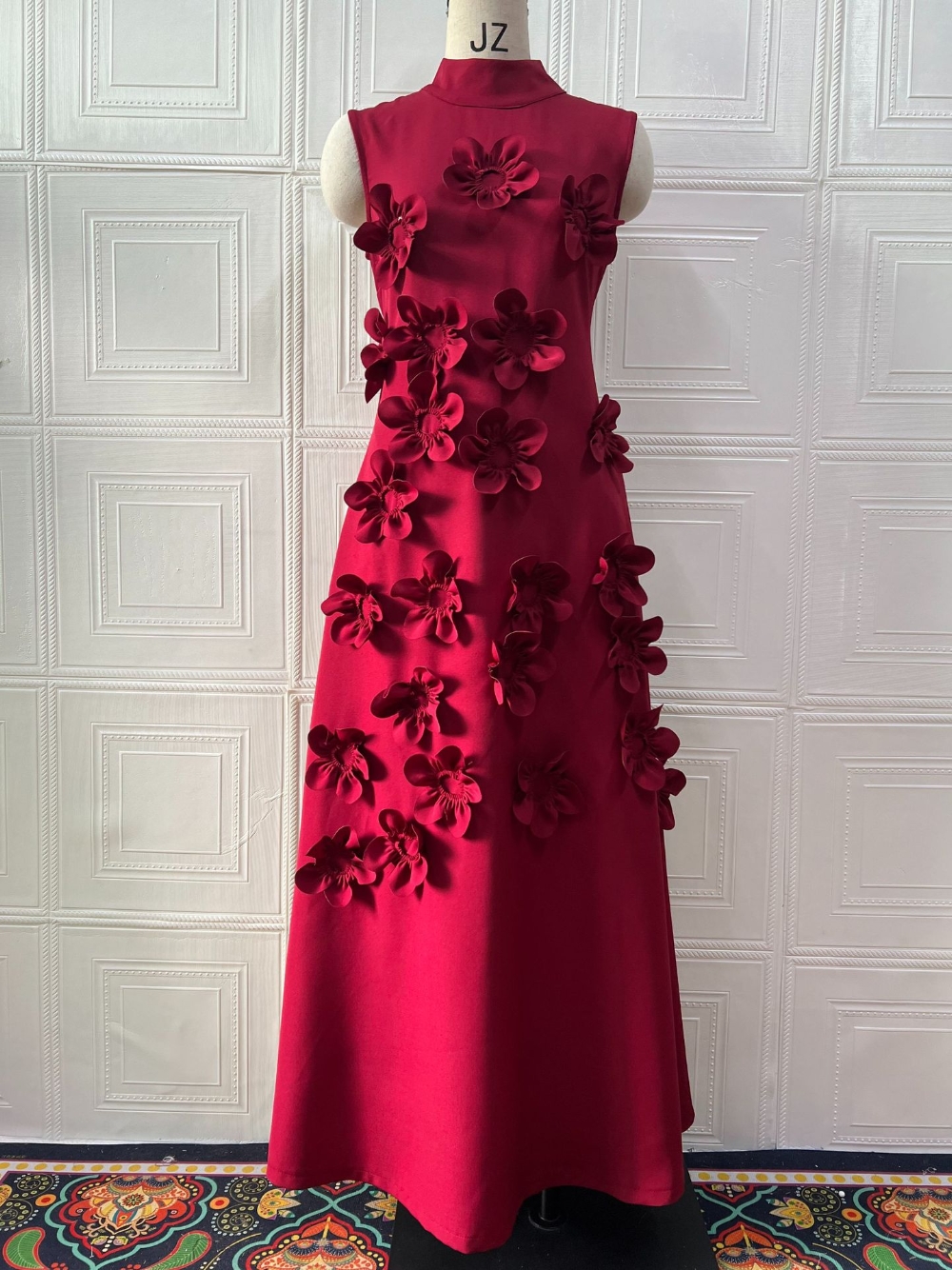 Graceful 3D Floral Evening Dre - Vintage Women'S Formal Wear avis et prix
