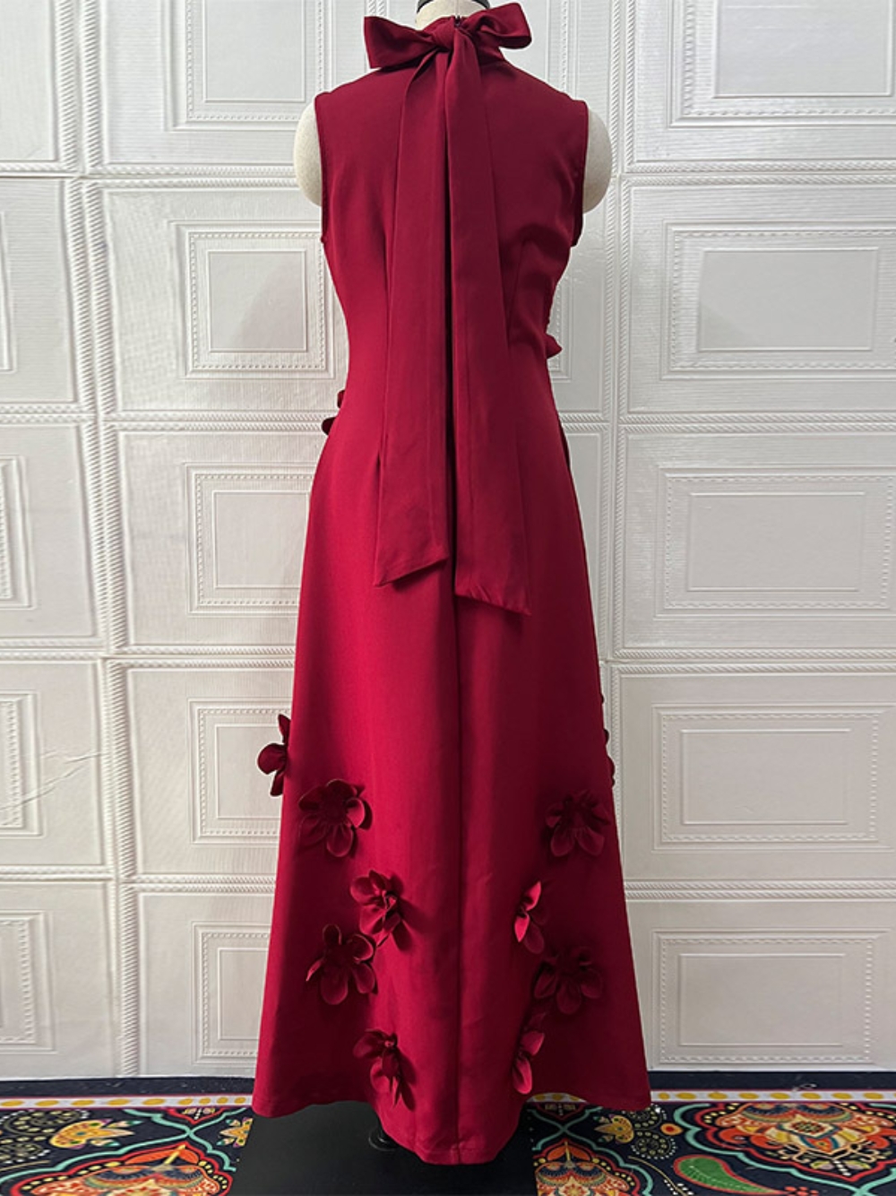 Graceful 3D Floral Evening Dre - Vintage Women'S Formal Wear avis et prix