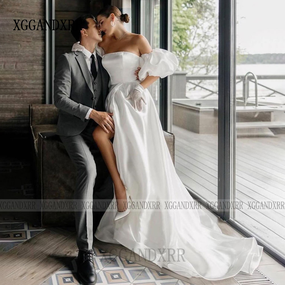 Customized A Line Wedding Dres - Formal Gala Wear Women avis et prix