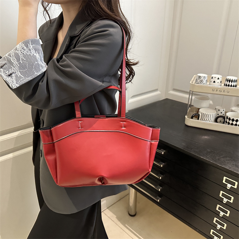Women Tote Bag Underarm Bag La - Shoulder Bag Structured avis et prix