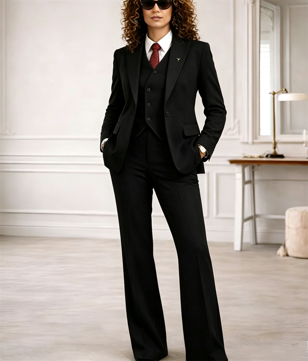 Rust Women's Suits 3 Pcs Vinta - Women Formal Wear Tailor avis et prix