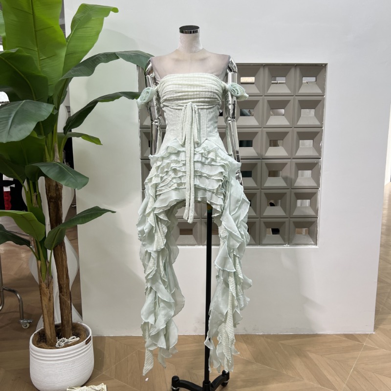 KBQ Solid Spliced Tassel Irreg - Women Formal Wear For Summer avis et prix