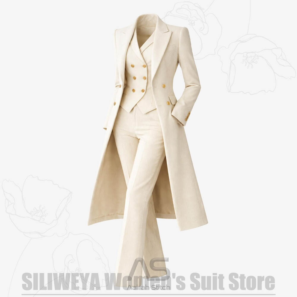 Women's Suit 3 Piece Double Br - Women'S Office Formal Wear For Ladies avis et prix