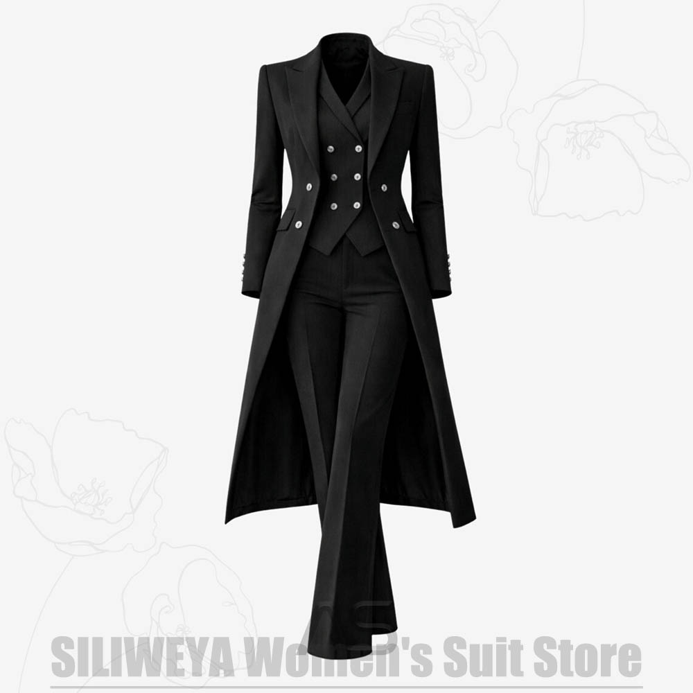 Women's Suit 3 Piece Double Br - Women'S Office Formal Wear For Ladies avis et prix