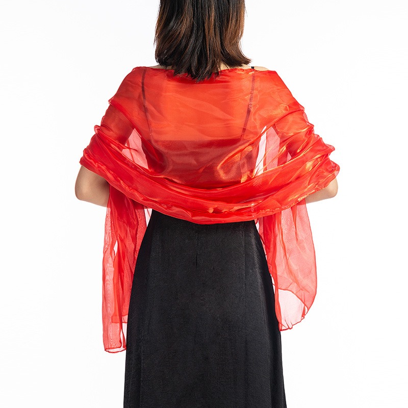 Elegant Solid Color Shawl for  - Women Formal Wear Dress avis et prix