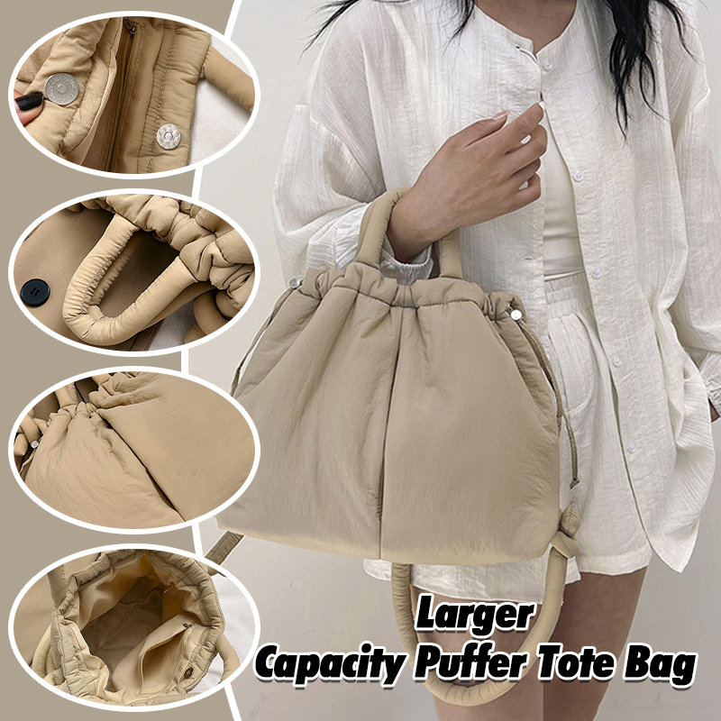 New Fashion Puffer Tote Bag Ny - Shoulder Bag Structured avis et prix