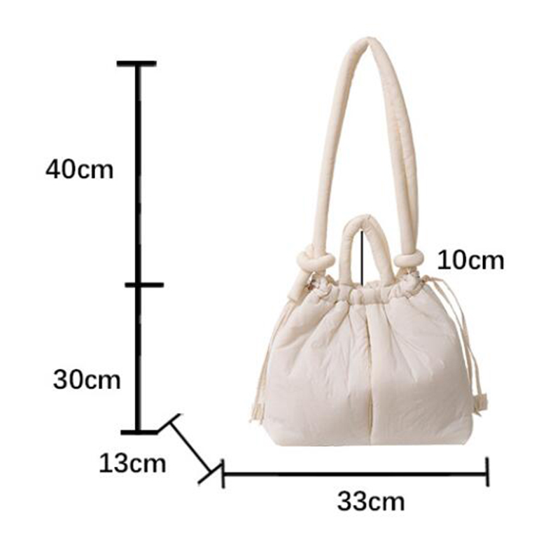 New Fashion Puffer Tote Bag Ny - Shoulder Bag Structured avis et prix
