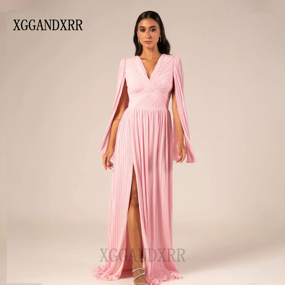 Customized Pink A Line Prom Dr - Formal Gala Wear Women avis et prix