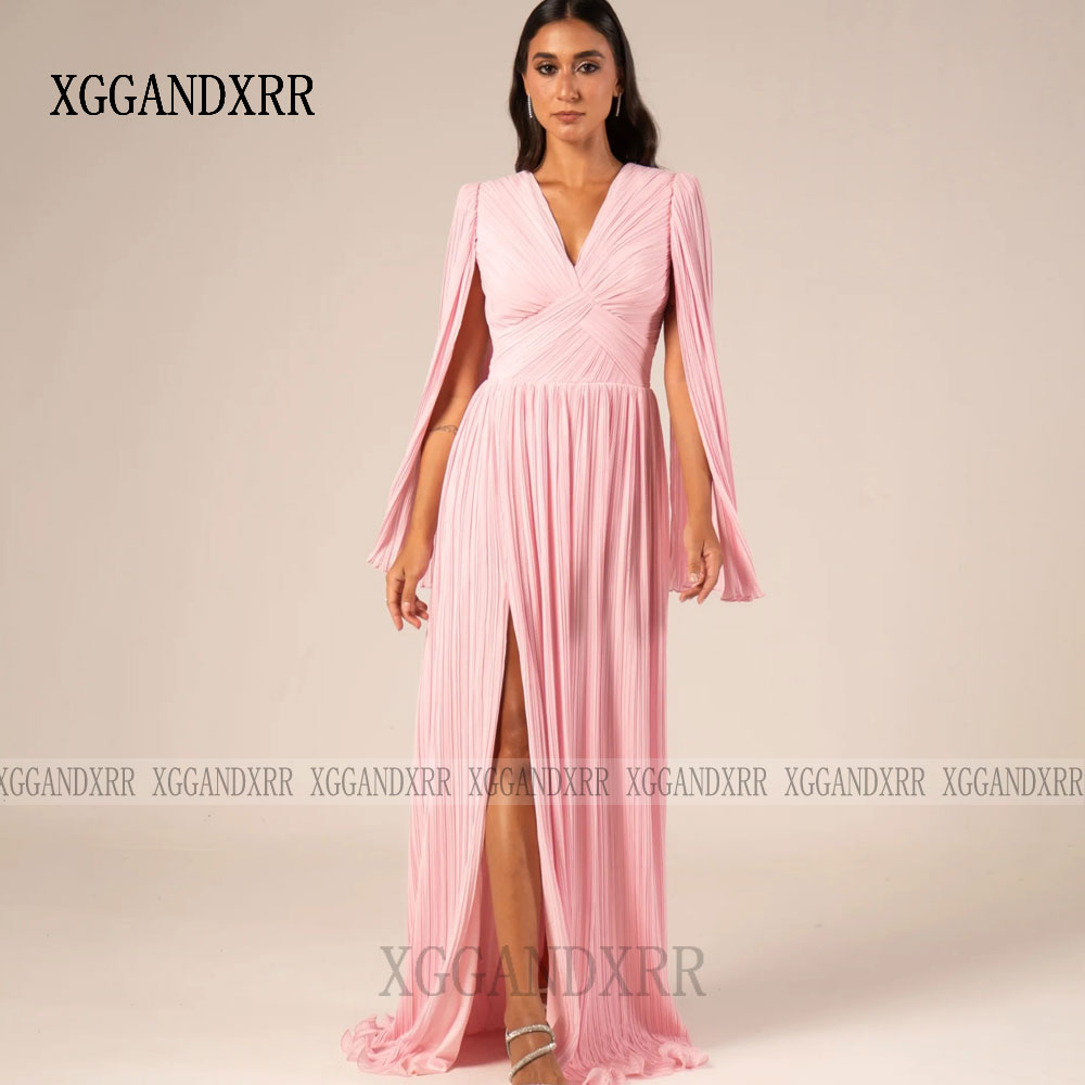 Customized Pink A Line Prom Dr - Formal Gala Wear Women avis et prix
