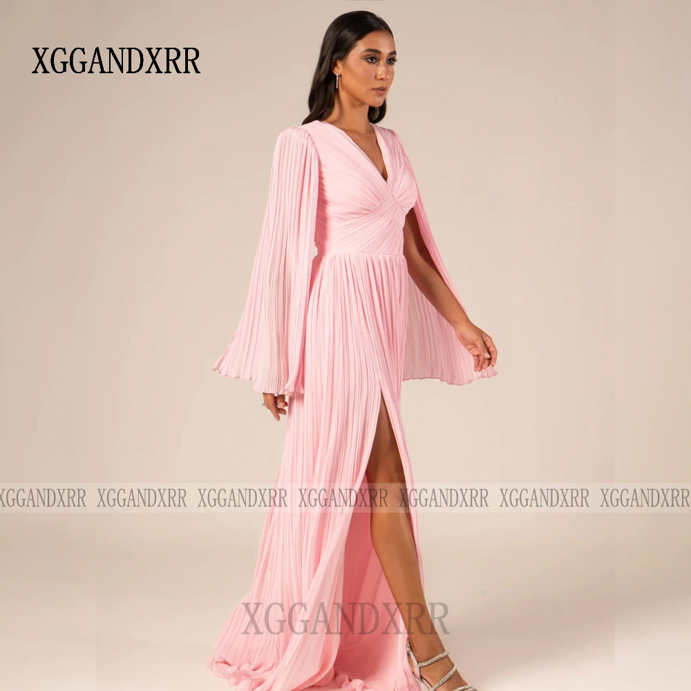 Customized Pink A Line Prom Dr - Formal Gala Wear Women avis et prix