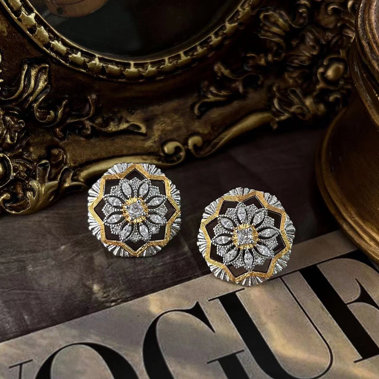Fashion Elegant Style Earrings - Vintage Women'S Formal Wear avis et prix