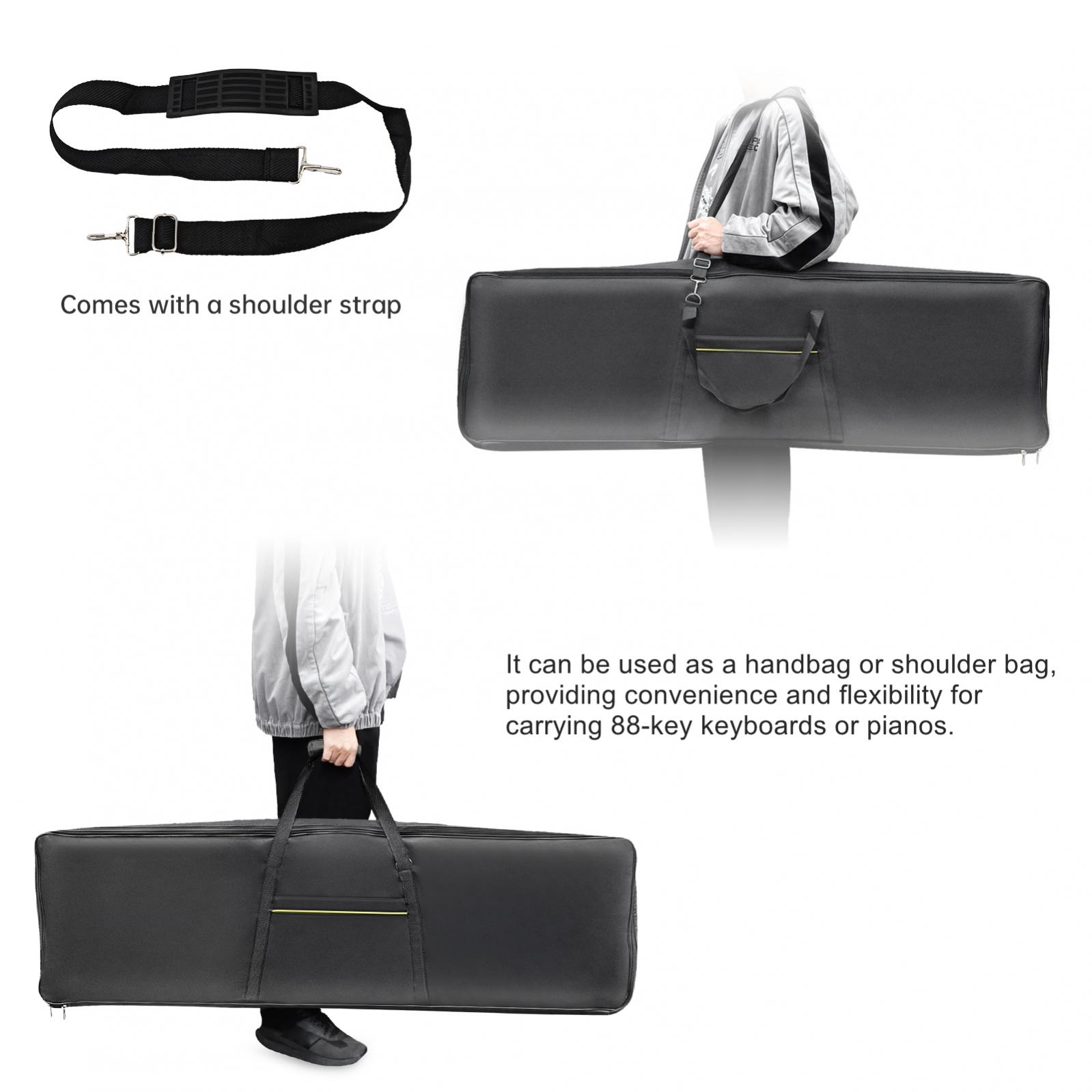 88 Keys Black Organ Gig Pocket - Shoulder Bag Structured avis et prix
