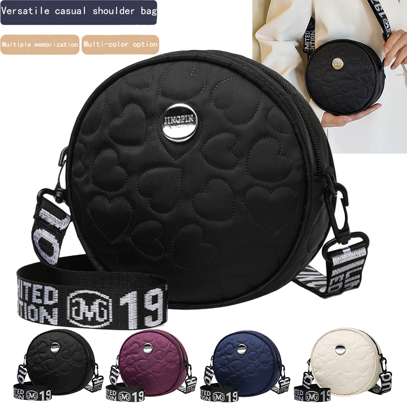 Elegant Padded Circular Crossb - Shoulder Bag Structured avis et prix