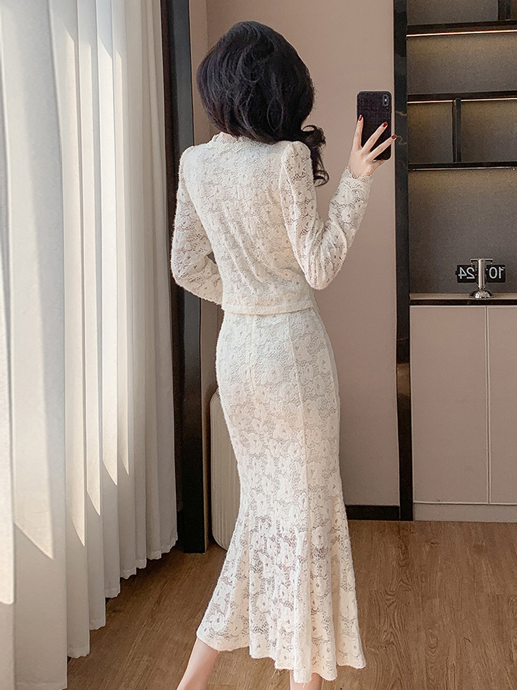 New Arrival Women's Lace 2 Pie - Women Formal Wear Tops avis et prix